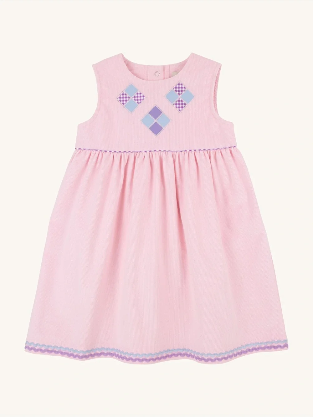 NWT Beaufort Bonnet Company Corduroy Cindy Lou Pink Dress 18/24 Months